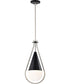 Admiral 1-Light Pendant Matte Black