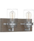 Craven Medium 2-light Bath Light Aged Oak