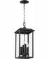 Westerly 4-light Pendant Textured Black