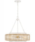 Quoizel Pendant 4-light Pendant Antique White