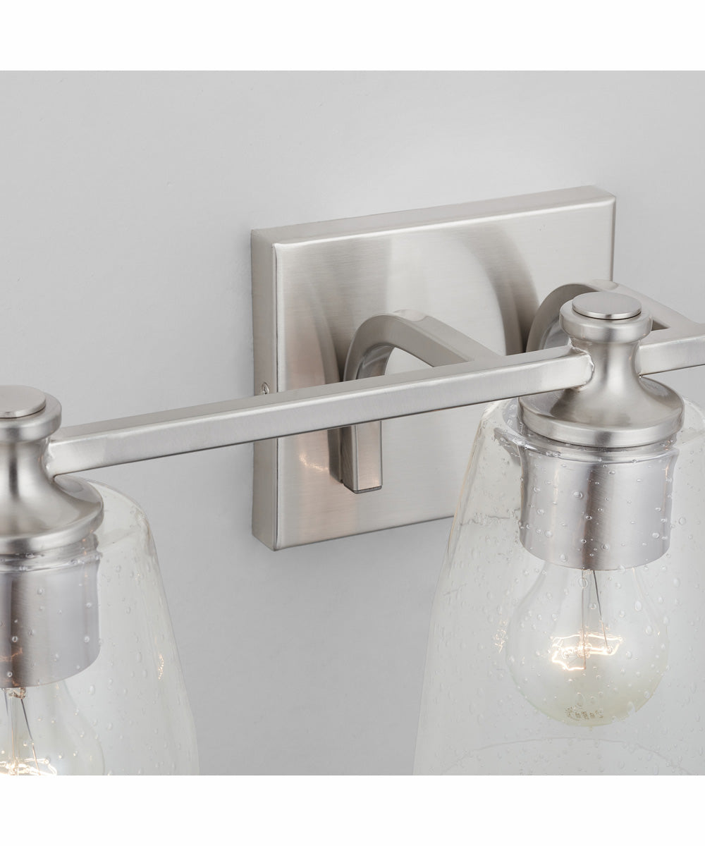 Myles 3-Light Vanity Brushed Nickel