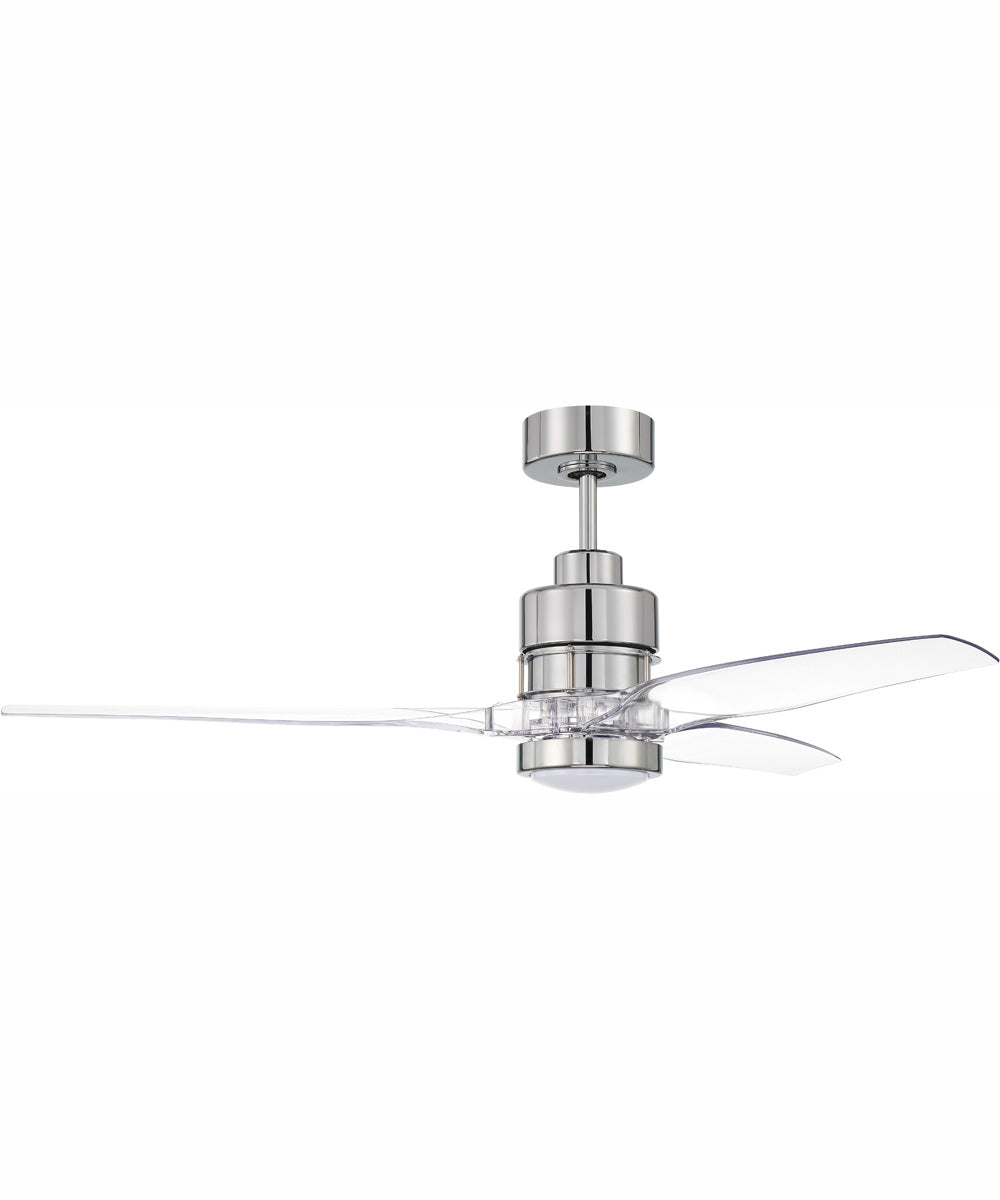 52" Sonnet WIFI 1-Light Ceiling Fan Chrome