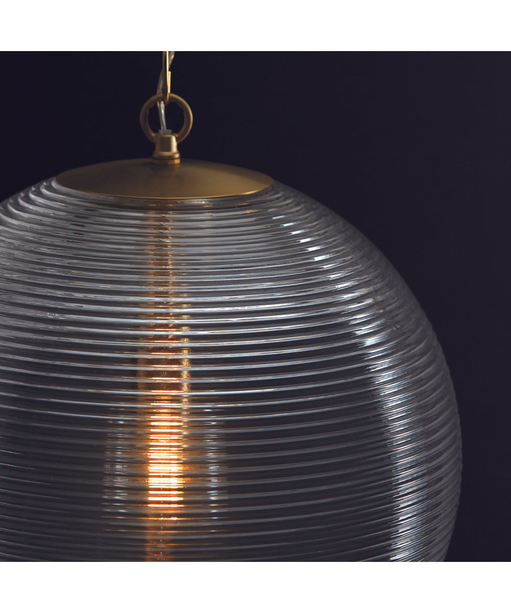 Dolan 1-Light Pendant Matte Brass
