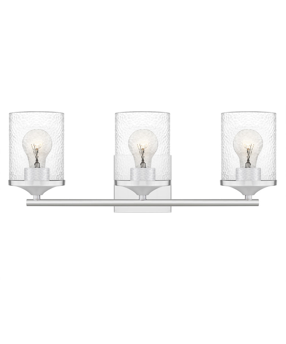 Abner Large 3-light Bath Light Polished Chrome