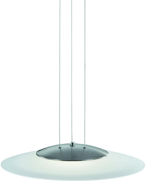 20"W Dakar LED Pendant Nickel-Matte