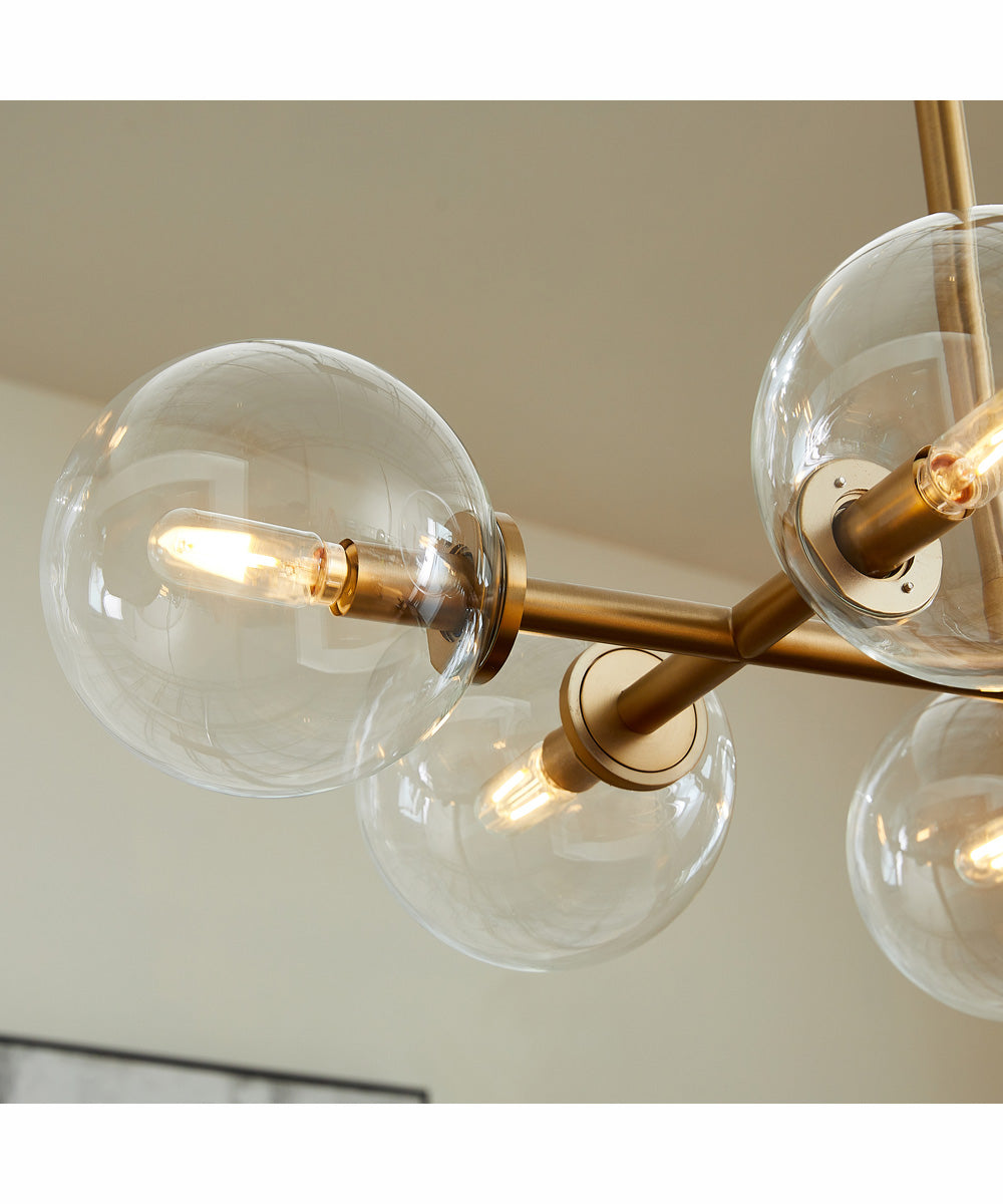 Rovi 8-light Chandelier Aged Brass
