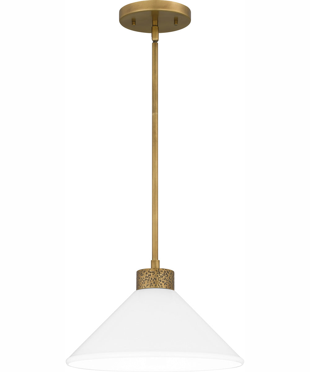 Quoizel Pendant 1-light Pendant Weathered Brass