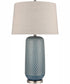 Dawlish Bay 31'' High 1-Light Table Lamp - Blue