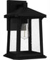 Satterfield Large 1-light Outdoor Wall Light  Coastal Armour Matte Black