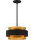 Quoizel Pendant Large 3-light Pendant Earth Black