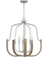 Challis 5-light Chandelier Antique Nickel