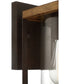 Marion Square Small 1-light Outdoor Wall Light Rustic Black