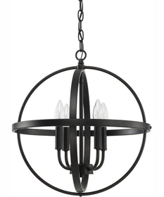 Hartwell 4-Light Pendant Matte Black