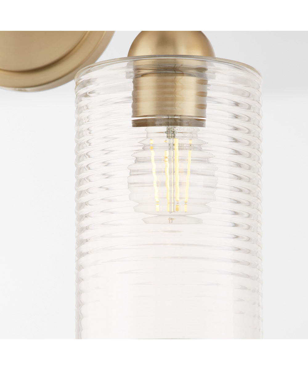 Tamara Day's Charlotte 2-light Bath Vanity Light Aged Brass