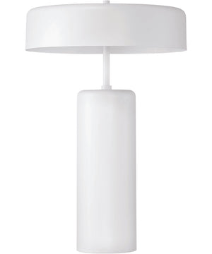 3-Light Table Lamp White