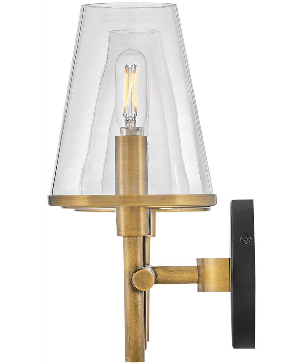 Marten 3-Light Three Light Vanity in Heritage Brass