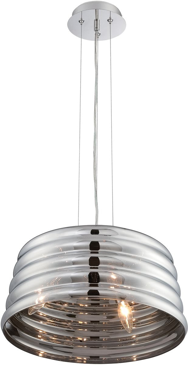Lite Source Venice 3-Light Pendant Chrome EL10135