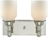 Elk Lighting Baxter 2-Light Vanity Polished Nickel/Opal White Glass 322712
