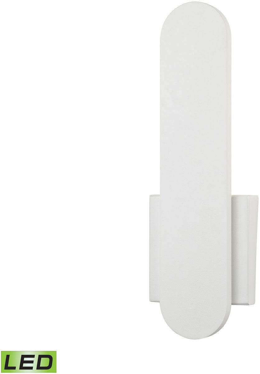 Elk Lighting Feather Petite LED Wall Sconce White WSL15013030