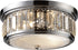Elk Lighting 2-Light Flush Mount Polished Chrome with Transparent Glass 112262