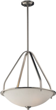 21"W Mayfield 3-Light Pendant Brushed Nickel