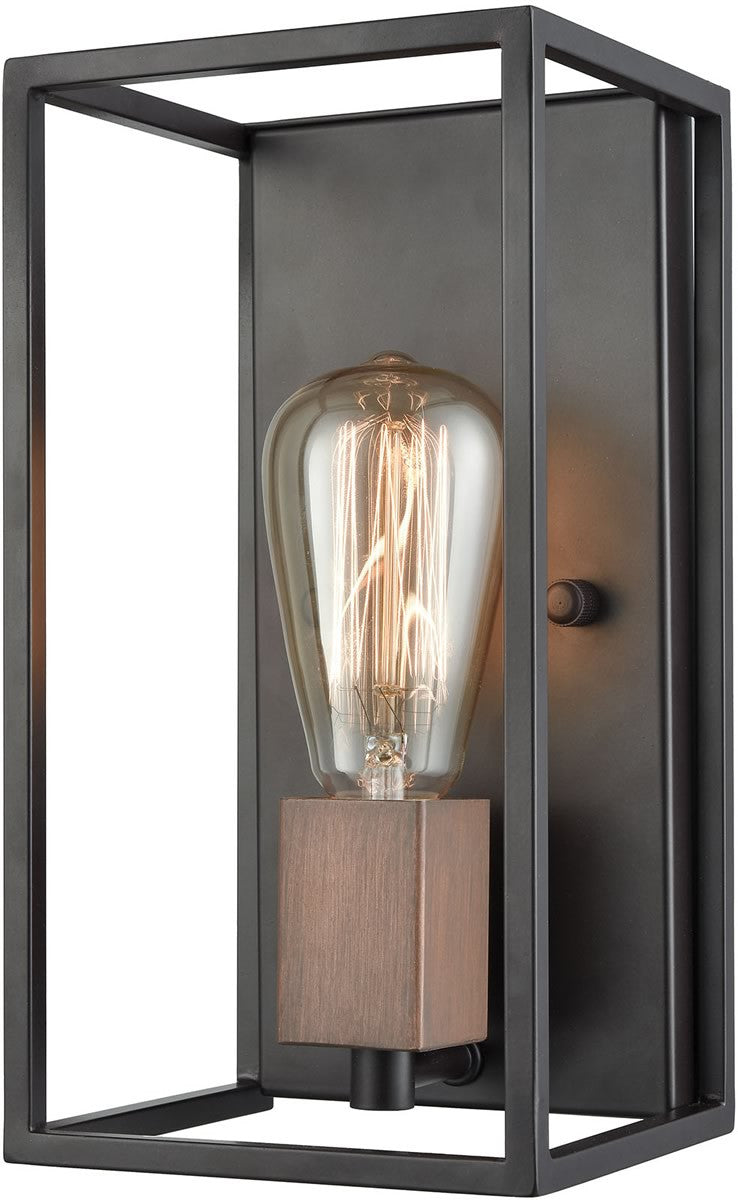 Elk Lighting Rigby 1-Light Wall Sconce Oil Rubbed Bronze/Tarnished Brass 144601