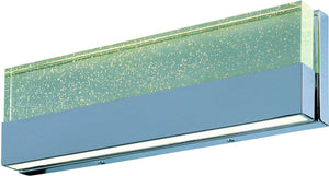 18"W Fizz III 2-Light Bath Vanity Polished Chrome