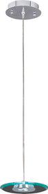 7"W Hagen LED 3-Light Pendant Polished Chrome