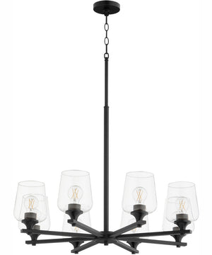 Veno 8-light Chandelier Matte Black