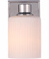 Bretton 1-Light Wall Sconce Polished Nickel