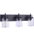 Reeves 3-Light Vanity Flat Black