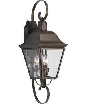 Andover 3-Light Large Wall Lantern Antique Bronze