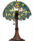 17" High Nightfall Wisteria Table Lamp