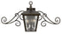 15"H Trellis 3-Light LED Small Outdoor Wall Light in Regency Bronze