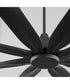 60" Rosales 1-light LED Patio Ceiling Fan Matte Black