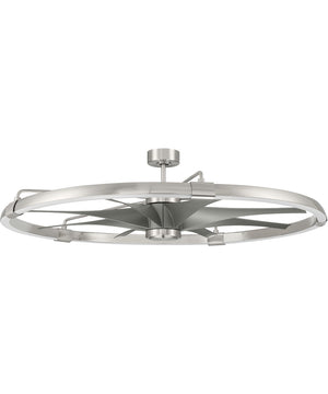 Axel 5-Light Ceiling Fan (Blades Included) Brushed Polished Nickel
