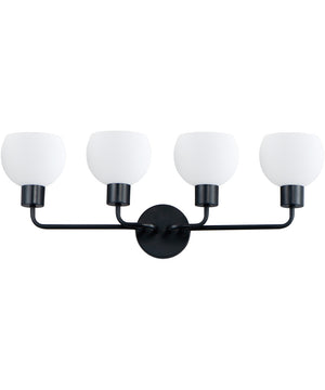 Coraline 4-Light Bath Vanity Black
