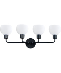 Coraline 4-Light Bath Vanity Black
