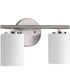 Replay 2-Light Bath & Vanity Brushed Nickel
