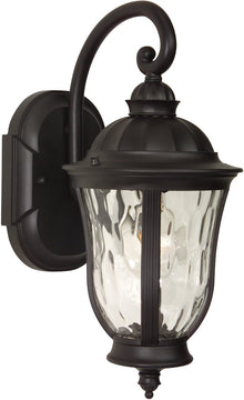 14"H Frances 1-Light Outdoor Wall Oiled Bronze