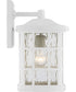 Stonington Large 1-light Outdoor Wall Light  Coastal Armour White Lustre