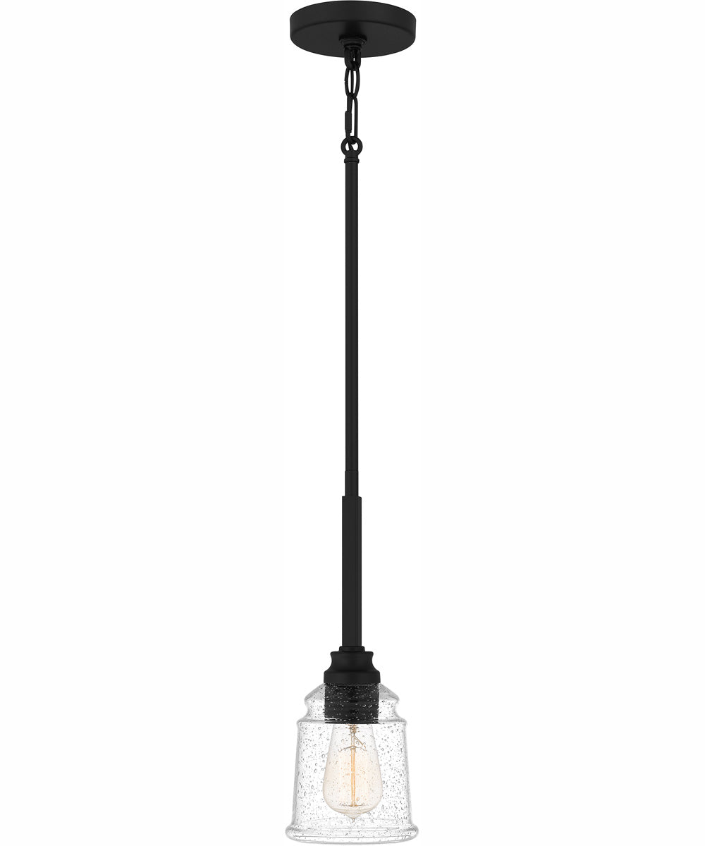 McIntire Small 1-light Mini Pendant Matte Black