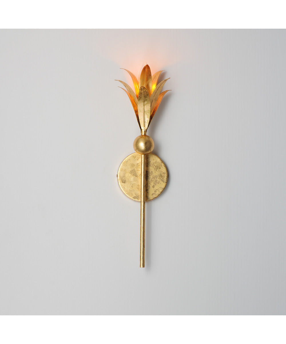 Paloma 1-Light Sconce Gold Leaf