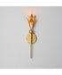 Paloma 1-Light Sconce Gold Leaf