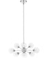 Spellbound 9-light Chandelier Polished Chrome