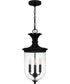 Havana Large 3-light Outdoor Pendant Light Earth Black