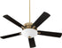 52"W Premier 1-light LED Ceiling Fan Aged Brass