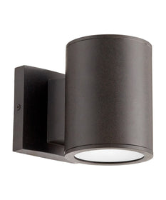 Cylinder 2-light LED Outdoor Wall Lantern Oiled Bronze