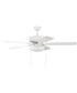 Pro Plus 119 Pan Light Kit 1-Light Specialty Ceiling Fan (Blades Included) White