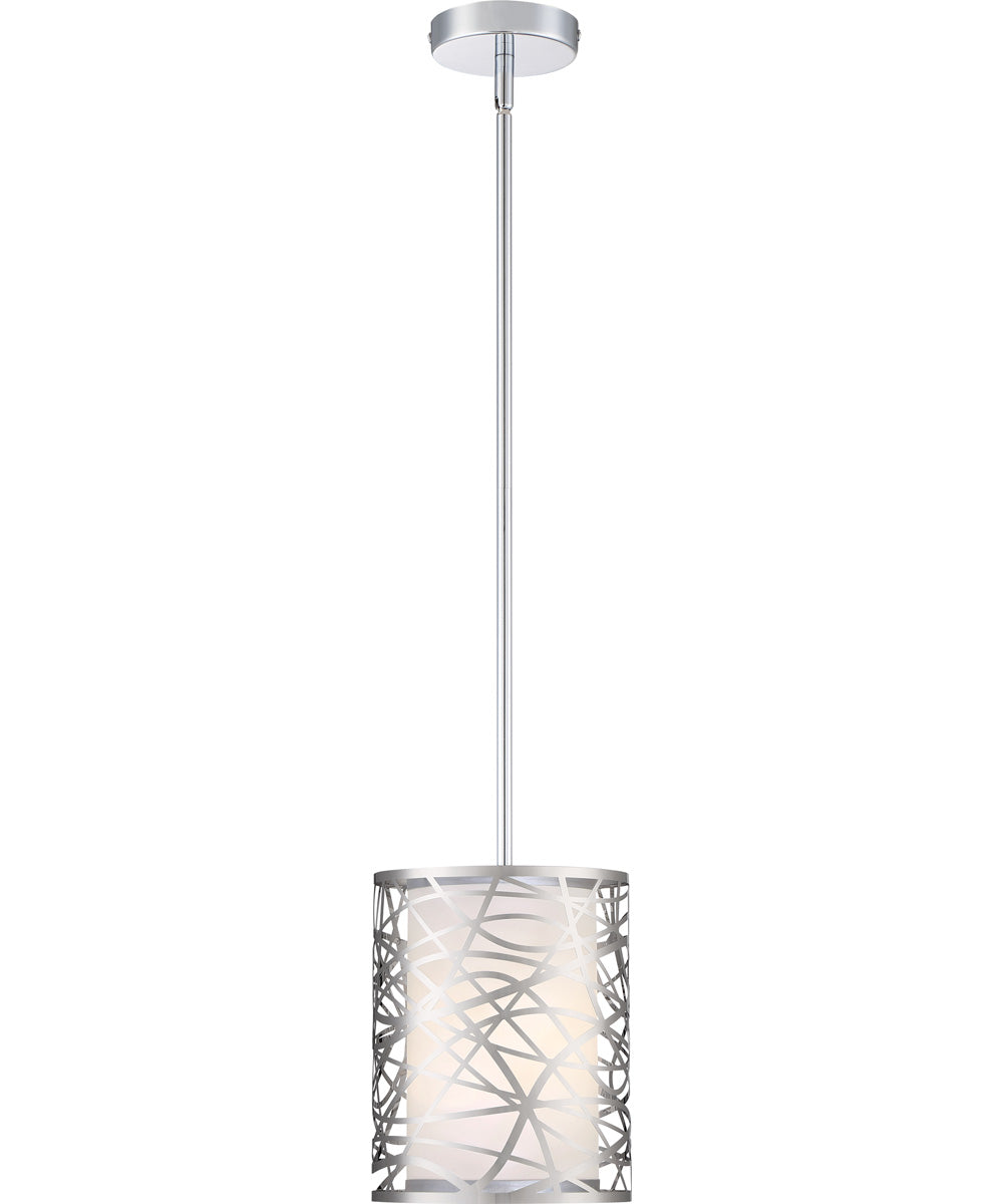 Abode Small 1-light Mini Pendant Polished Chrome